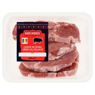 Hanul Boieresc Ceafa de porc feliata fara os 650 g
