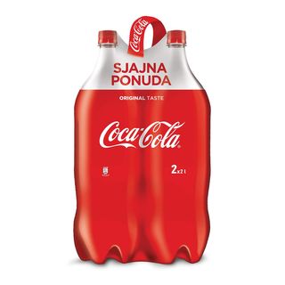 NAPITAK GAZ.2X2 L COCA-COLA