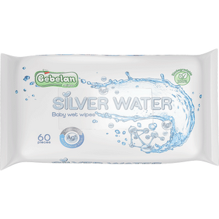 Bebelan Silver Мокри кърпи със сребърни йони 60 БР / 38943724