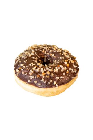 Donut cu nuci si crema de ciocolata 68g