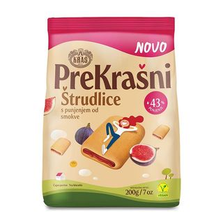 ŠTRUDLICE SMOKVA 200 g KRAŠ