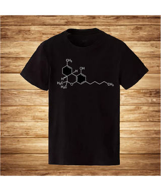 MOLECULE crna muška majica t-shirt