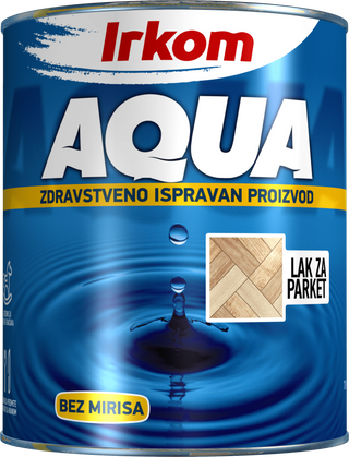 Aqua lak za parket sjajni 650ml Irkom 85180002