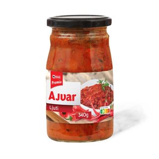 Ajvar domaći ljuti Premia 340 g