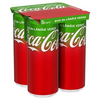 Coca Cola Lamaie verde doza 4X330 ml