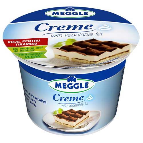 Romania product data sample: Meggle Crema Veg. Mascarp 25% 250G
