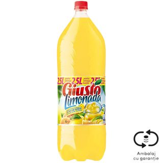 Giusto, Bautura racoritoare carbogazoasa cu suc de citrice 2.5L (ID 43064)