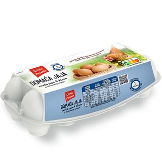 Kokošija jaja Premia L 10 komada