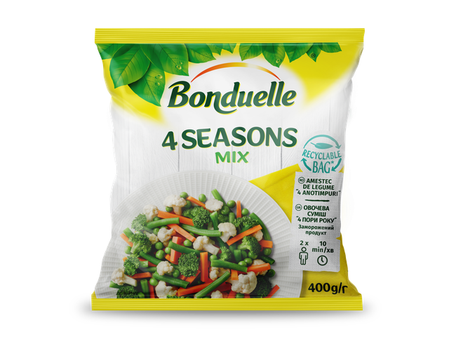 Bonduelle Зеленчукова смес 4 сезона