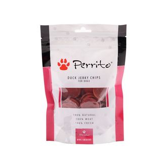 Recompensa Caini Perrito Dog Duck Jerky Chips 100g