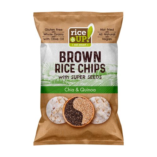 Rice up Оризов чипс Чиа и Киноа