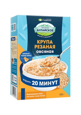 ГУДВИЛЛ Crupa de ovaz taiate 500g