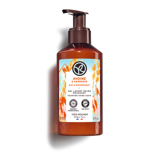 Gel pentru spălarea mâinilor Ovăz & Hrișcă, Flacon-pompă 190 ml