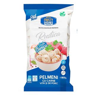 FROSTY DISHES Pelmeni Rustica carne d/vita/porc 0.8kg