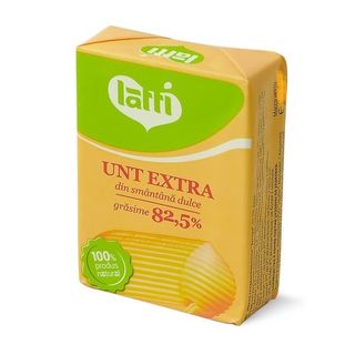 LATTI Unt din sm. dulce EXTRA 82.5%, 180gr