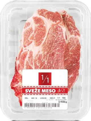SVEŽE MESO SVINJSKI VRAT GRANIČAR SK MAP 400G