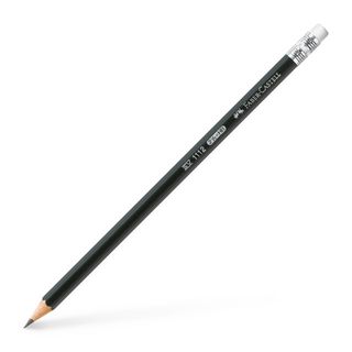 Creion grafit HB cu guma 1112 Faber Castell