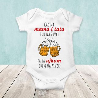 Kad mi mama i tata idu na živce ja sa ujkom odem na pivce