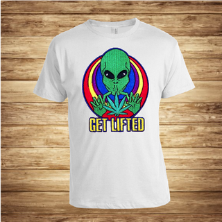 ALIEN bijela muška majica t-shirt