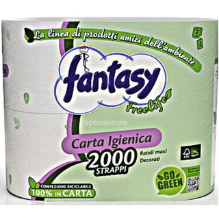 FANTASY toalet papir free life 4 KOM | 8007091007583