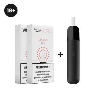 Device YOOP 2.0 + 2 x FILTRO Lychee Ice 20 mg/ml