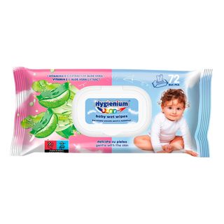 Hygienium baby serv umd aloe&vit E 72buc