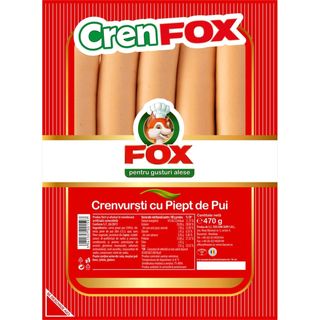 Fox, Crenvursti cu piept de pui 470g (ID 34604)