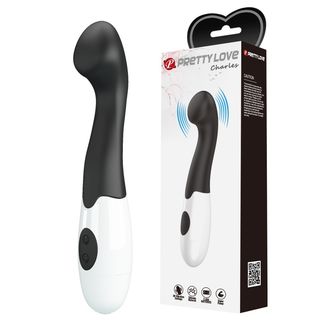 Vibrator Charles Silicone 30 Functii 17.2 CM Black