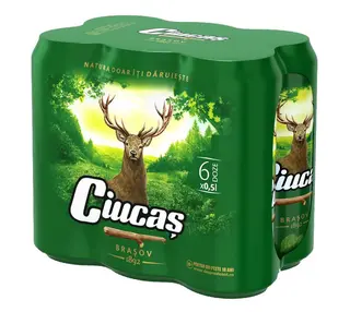 Ciucas bere blonda 4,6% alcool  6x500 ml