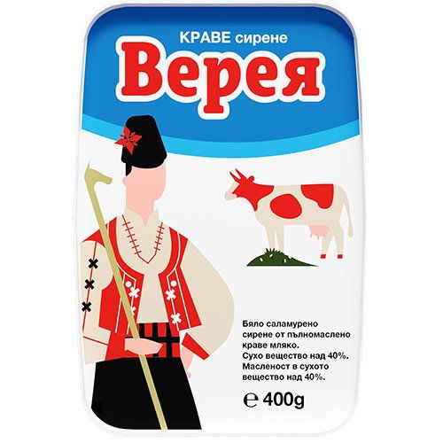 Верея Краве сирене  вакуум 400g