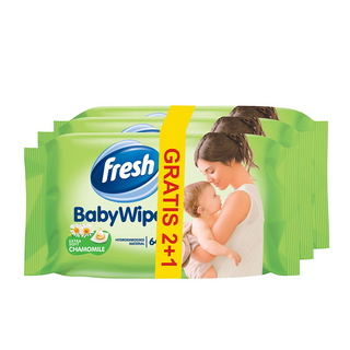 Fresh decije vlazne maramice sa kamilicom 64/1 2+1 gratis 8606105240130