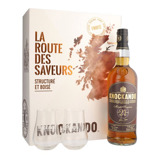 Whisky Set Cardhu Amber Rock + 2 Pahare 40%, 0.7L