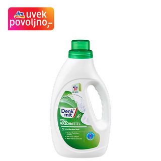 Denkmit tečni detergent za beli veš, 1,1l