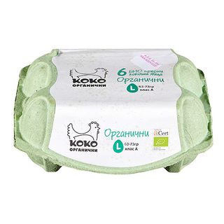 КОКО БИО яйца L 6 бр / 20699136