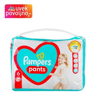 Pampers Pants pelene gaćice veličina 6  44kom