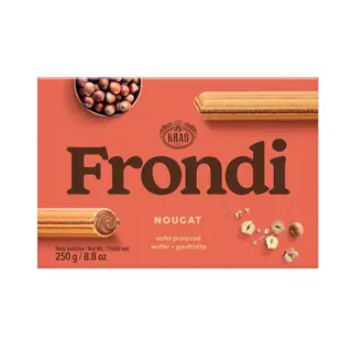 Keks Vafer Frondi Nougat 250 g