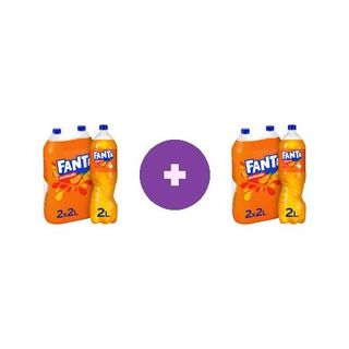 2X Fanta Portocale 2x2L