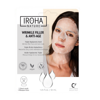 IROHA maska za lice i vrat triple hyaluronic acid 30 ML | 8436036435783