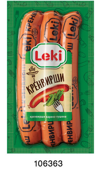 Кренвирши Леки 300 Гр Вакуум Фермата-106363