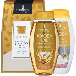 AFRODITA set jojoba oil tuš gel + mlijeko za tijelo | 3831070659310