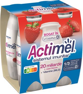 Actimel Capsuni 4X100G