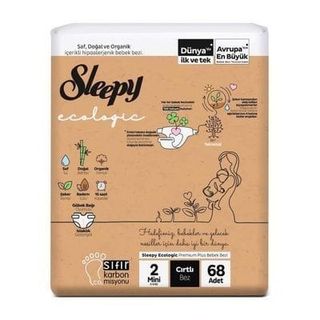 SLEEPY pelene ecologic mini 3-6 kg 68 kom 2 | 8682241206353