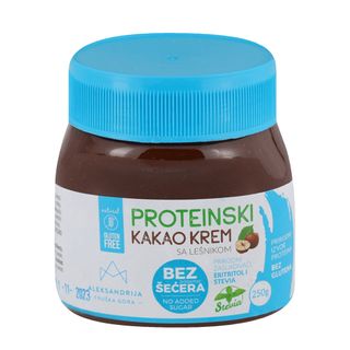 Aleksandrija bezglutenski proteinski kakao krem, 250g