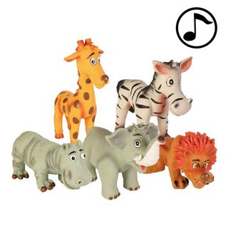 Jucarie din latex pentru caini Animale Safari 12cm