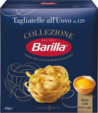 Paste lungi Collezione Tagliatelle cu ou Barilla, 450g