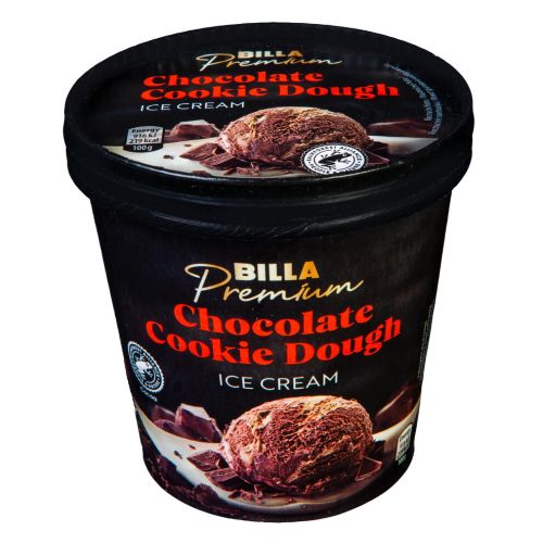BILLA Premium Сладолед шоколад/бисквити