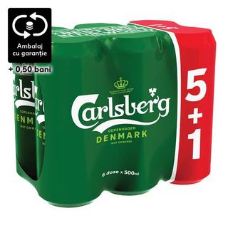 Carlsberg 5,2% Ep.11,5 6X0,5L Dz 5+1