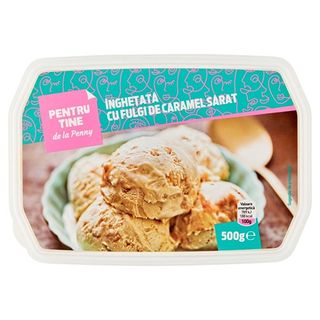 Pentru tine de la PENNY inghetata caramel sarat 500 g