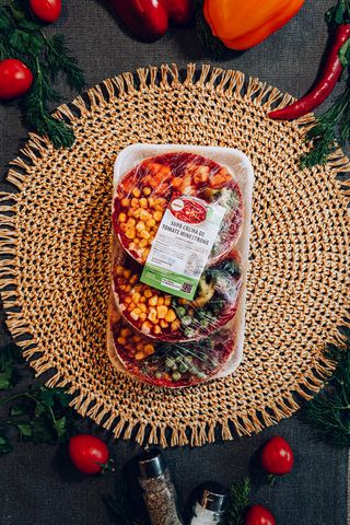 Supă cremă de tomate minestrone