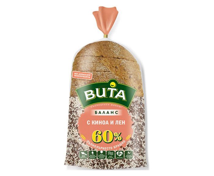Хляб Вита Баланс с киноа и лен